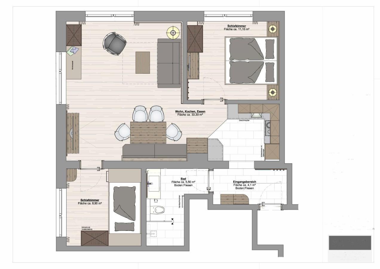 Mocking Ferienappartements Kitzbühel Exteriör bild